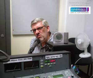 Seamus performs on North Manchester radio